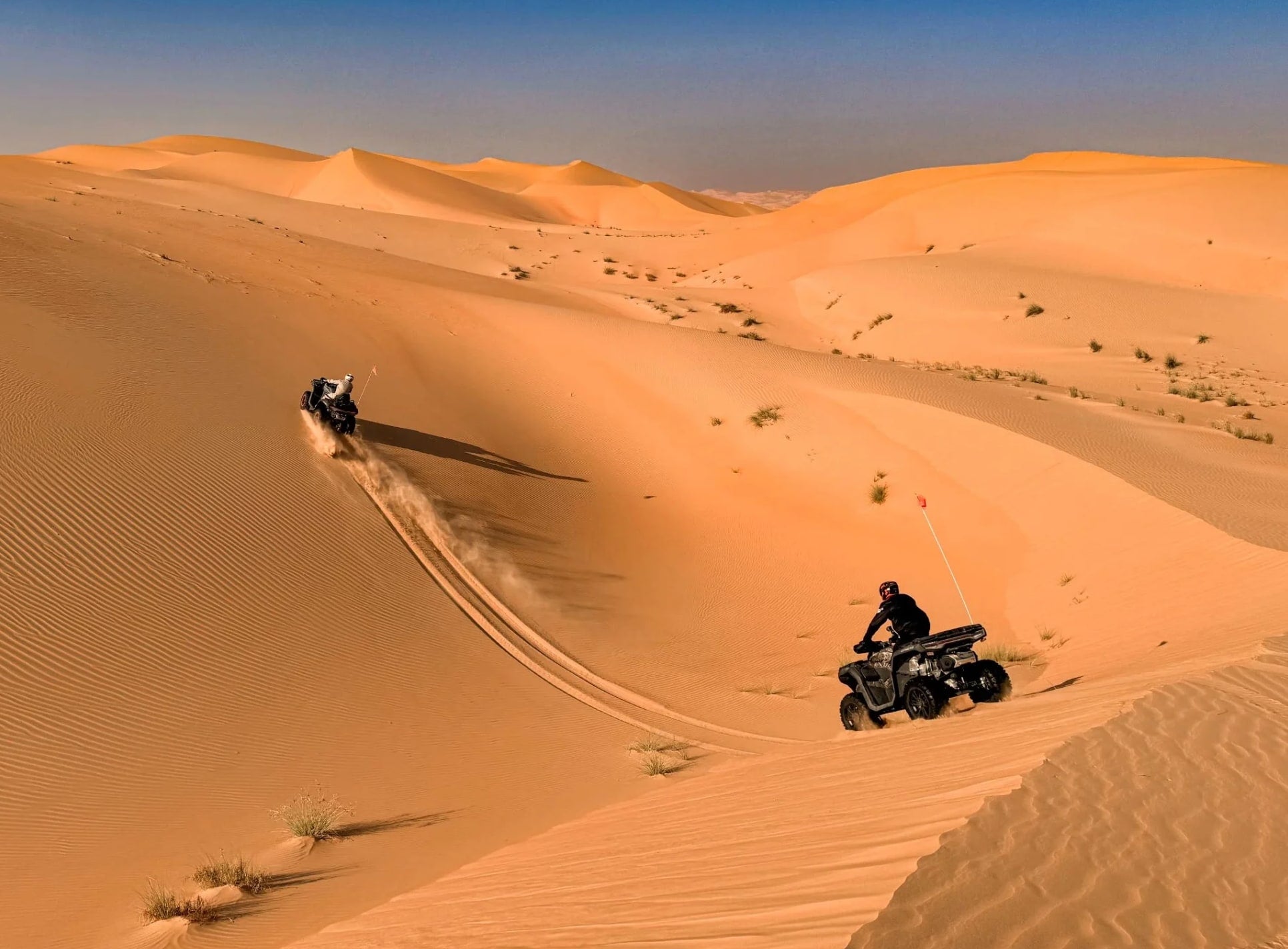 2 Dienų „Desert Sprint“: Keturračių Ekspedicija Liwa Dykumoje