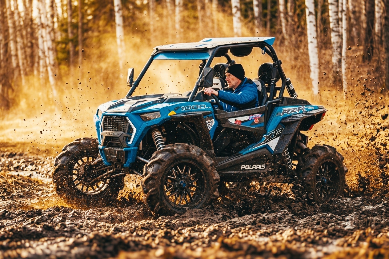 Lėk bagiu bekelės trasoje su instruktoriumi