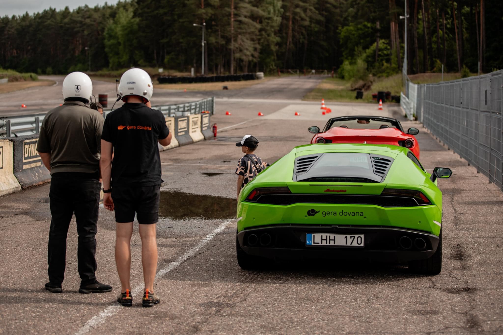 Vairuok pats LAMBORGHINI HURACAN trasoje